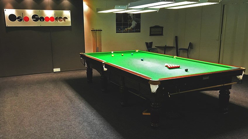 Student discount and 50% off membership at Oslo Snooker