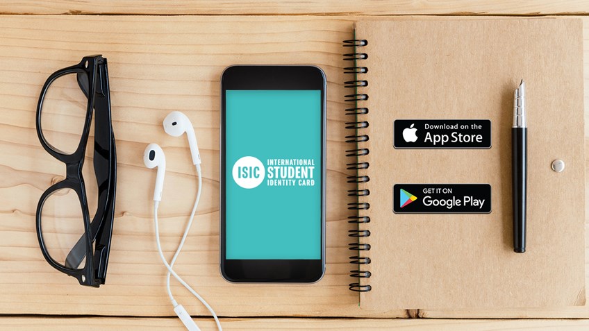 ISIC appen: Ditt digitale studentbevis